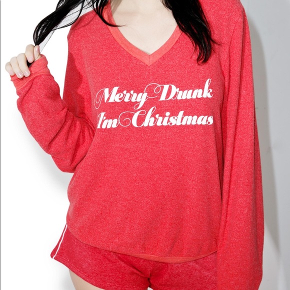Wildfox Sweaters - TOO MUCH EGGNOG BAGGY BEACH